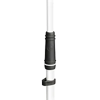 Gravity Stands MS 4322 Microphone Stand With Telescoping Boom - White