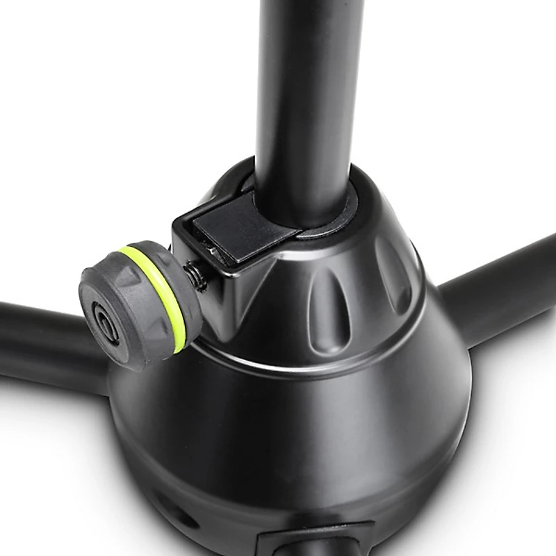 Gravity Stands Microphone Stand Short With Folding Tripod Base And 2-Point Adjustment Boom