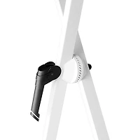 Gravity Stands KSX 2 Double X-Braced Keyboard Stand, White