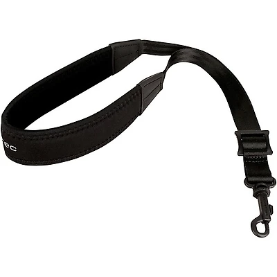 Protec Protec Padded Neoprene Saxophone Neck Strap with Plastic Swivel Snap, Black