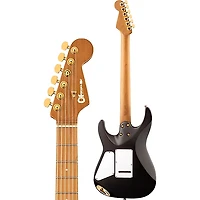 Charvel Pro-Mod DK24 HH 2PT CM QM Electric Guitar Transparent Black Burst