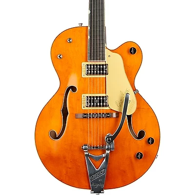 Gretsch Guitars G6120T-BSSMK Brian Setzer Signature Nashville Hollowbody '59 "Smoke" With Bigsby Electric Guitar Smoke Orange Lacquer