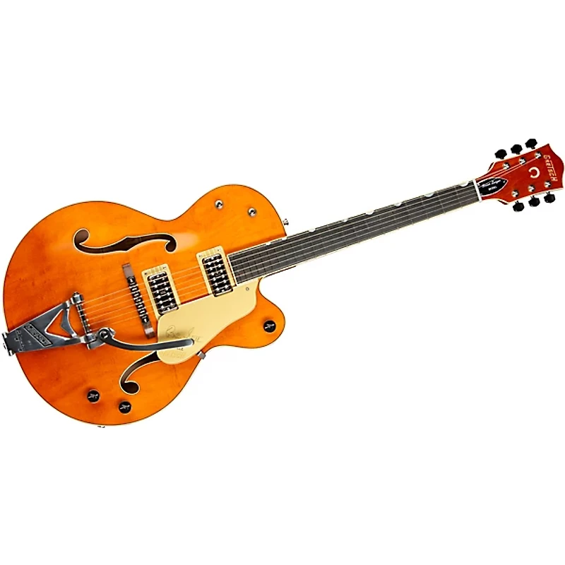 Gretsch Guitars G6120T-BSSMK Brian Setzer Signature Nashville Hollowbody '59 "Smoke" With Bigsby Electric Guitar Smoke Orange Lacquer