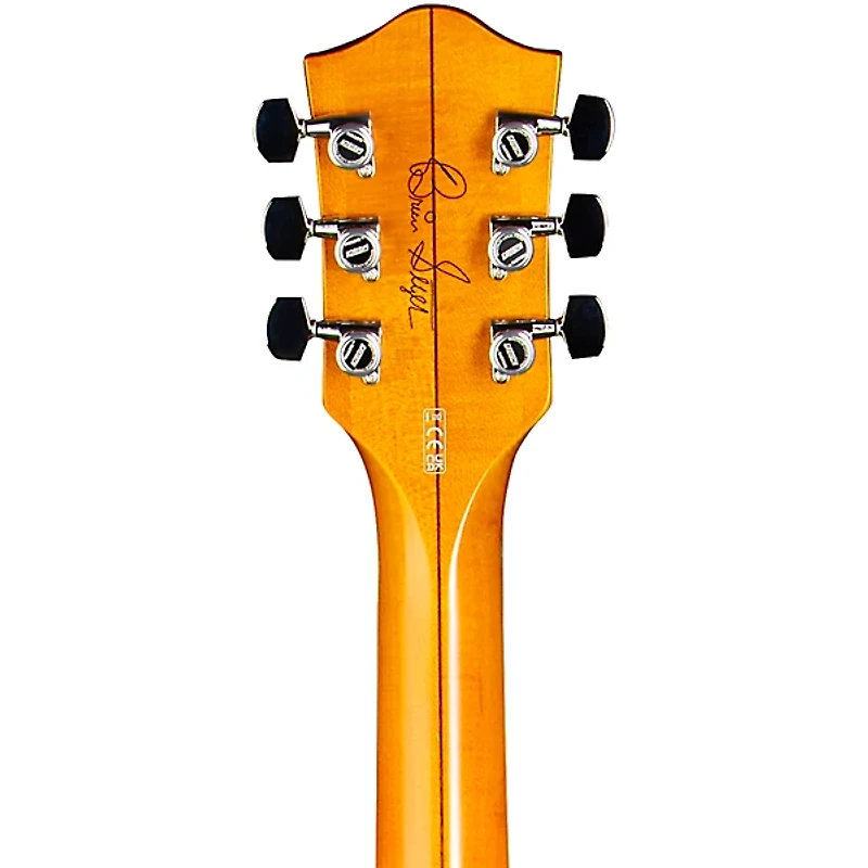 Gretsch Guitars G6120T-BSSMK Brian Setzer Signature Nashville Hollowbody '59 "Smoke" With Bigsby Electric Guitar Smoke Orange Lacquer