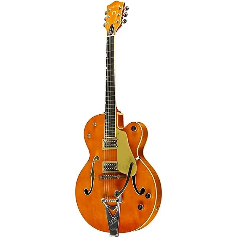 Gretsch Guitars G6120T-BSSMK Brian Setzer Signature Nashville Hollowbody '59 "Smoke" With Bigsby Electric Guitar Smoke Orange Lacquer