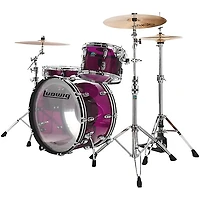 Ludwig Vistalite 3-Piece Pro Beat Shell Pack With 24" Bass Drum