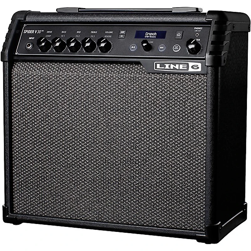 Line 6 Spider V 30 MKII 30W 1x8 Guitar Combo Amp Black