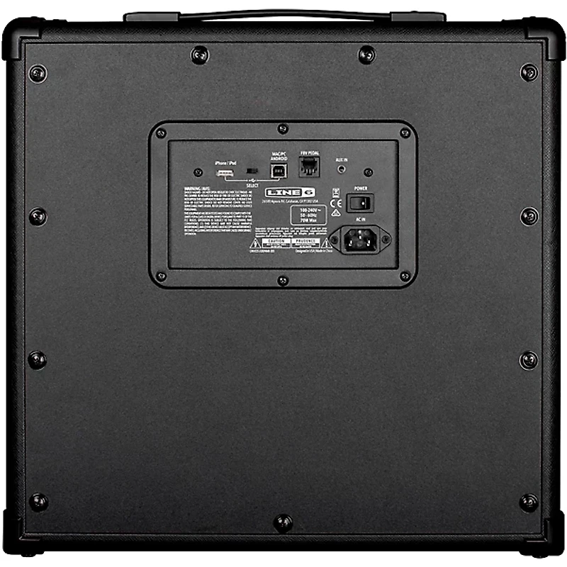 Line 6 Spider V 60 MKII 60W 1x10 Guitar Combo Amp Black