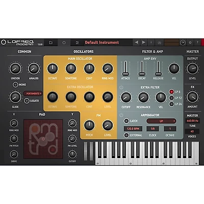 Tracktion RetroMod LoFreq Modern Virtual Instrument
