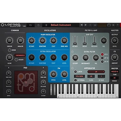 Tracktion RetroMod LoFreq Classic Virtual Instrument