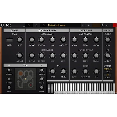Tracktion RetroMod FAT Virtual Instrument