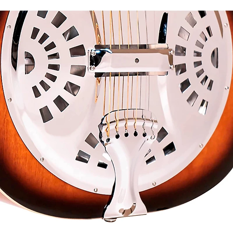 Gold Tone PBS Paul Beard Squareneck Guitar with Case Sunburst