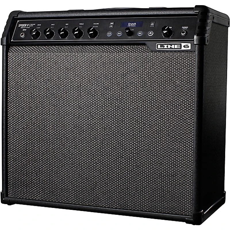 Line 6 Spider V 120 MKII 120W 1x12 Guitar Combo Amp Black