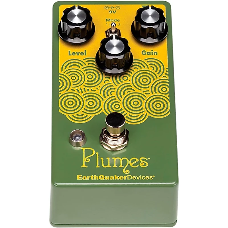EarthQuaker Devices Plumes Small Signal Shredder Overdrive Effects Pedal
