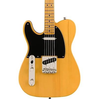 Squier Classic Vibe '50s Telecaster Maple Fingerboard Left-Handed Electric Guitar Butterscotch Blonde