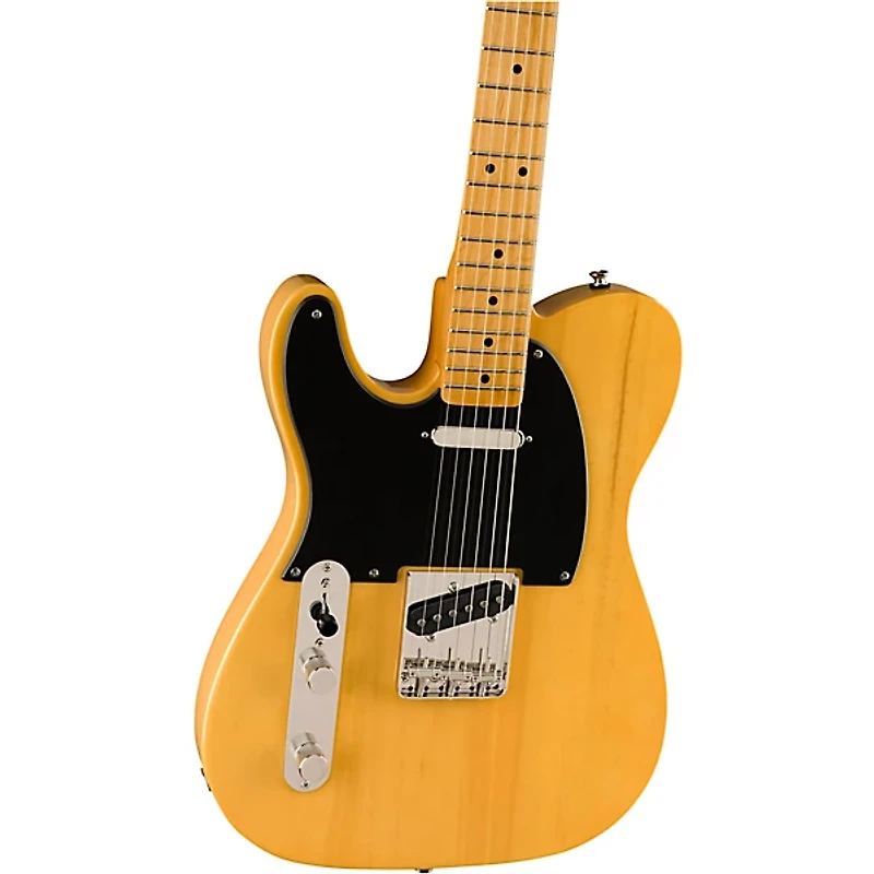 Squier Classic Vibe '50s Telecaster Maple Fingerboard Left-Handed Electric Guitar Butterscotch Blonde