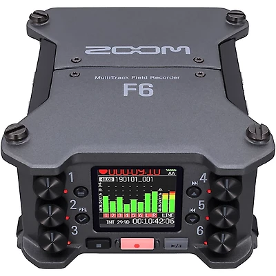 Zoom F6 Multitrack Field Recorder