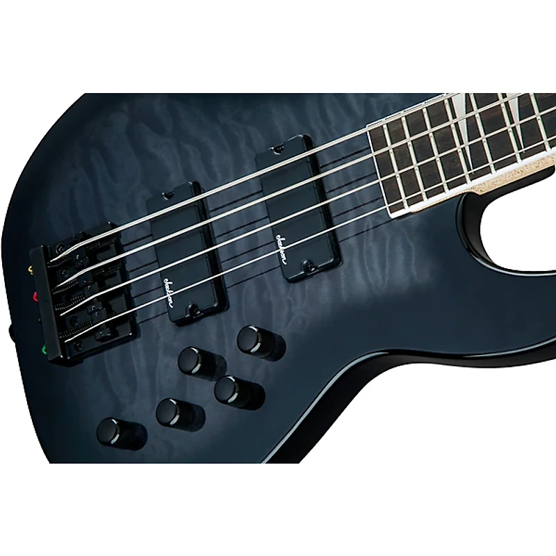 Jackson JS Series Concert Bass JS3Q Transparent Black Burst