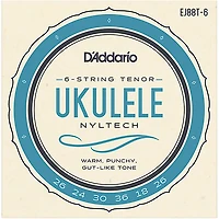 D'Addario D'Addario 6-String Nyltech Ukulele Strings Tenor