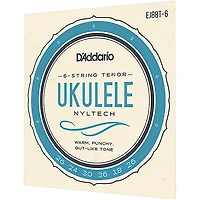 D'Addario D'Addario 6-String Nyltech Ukulele Strings Tenor