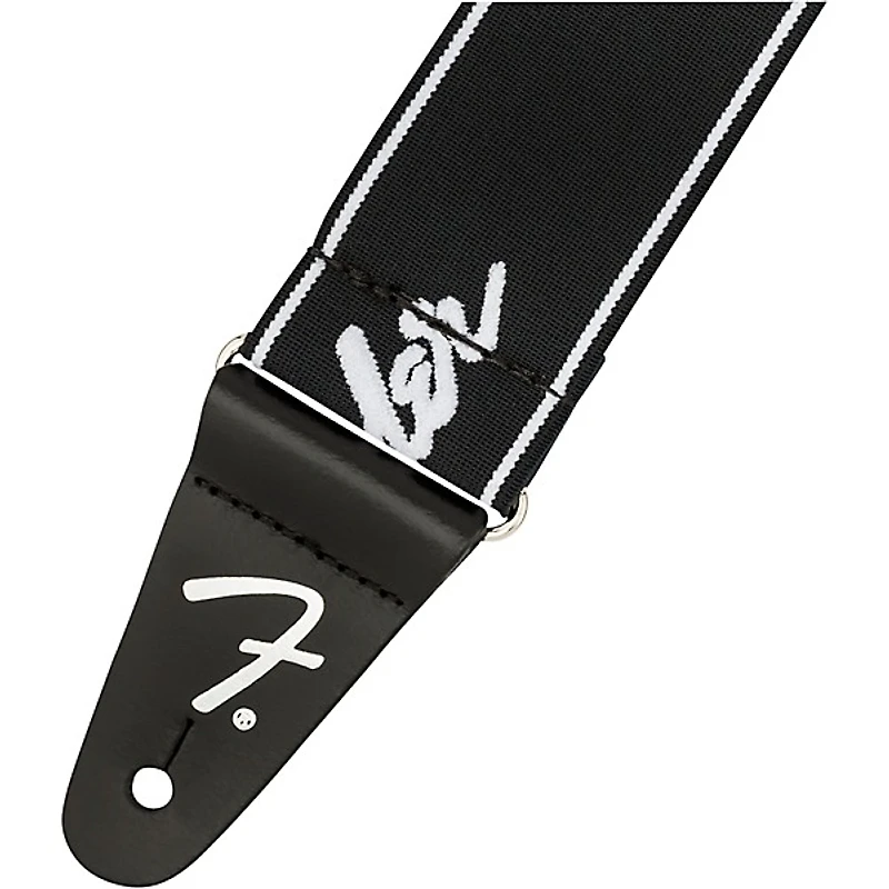 Fender WeighLess 2" Running Logo Strap