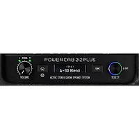 Line 6 Powercab 212 Plus 500W 2x12 Powered Stereo Guitar Speaker Cab Black and Silver