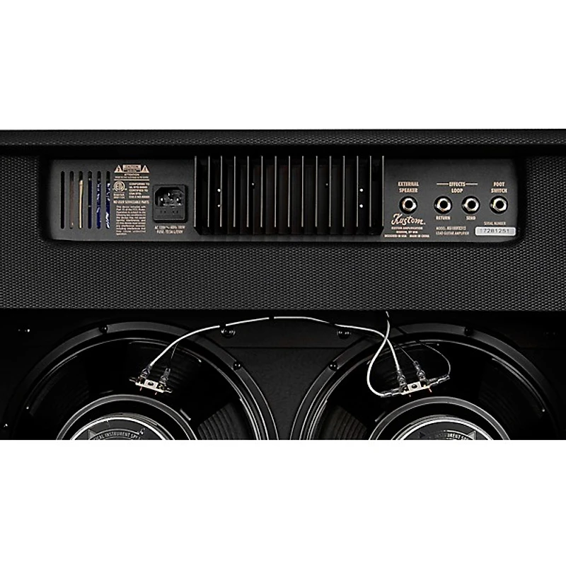 Kustom KG100FX212 100W 2x12 Guitar Combo Amplifier