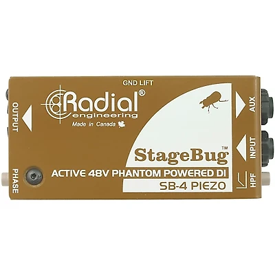 Radial Engineering StageBug SB-4 Compact Active Piezo DI