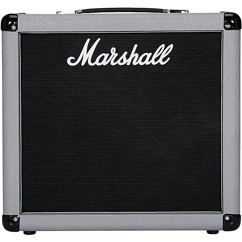 Marshall 2512 Studio Jubilee 70W 1x12 Guitar Speaker Cabinet Black and Silver