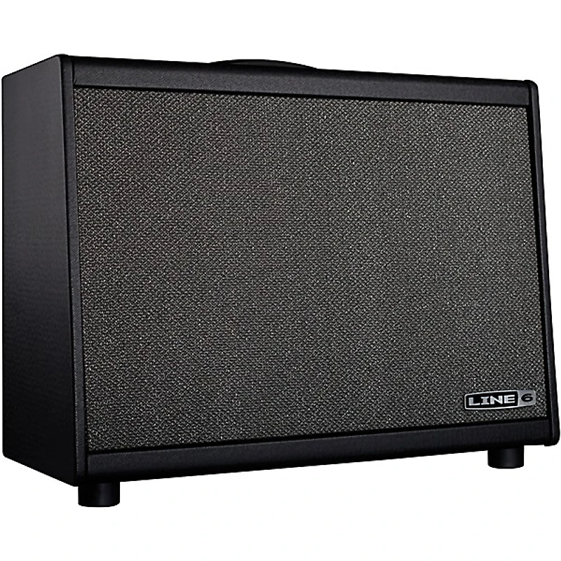 Line 6 Powercab 112 250W 1x12 FRFR Powered Speaker Cab Bundle Black and Silver