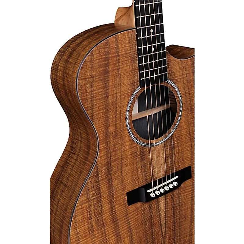 Martin GPC Special Koa Pattern HPL Grand Performance Acoustic-Electric Guitar Natural
