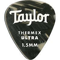 Taylor Premium 351 Thermex Ultra Picks Black Onyx 6-Pack
