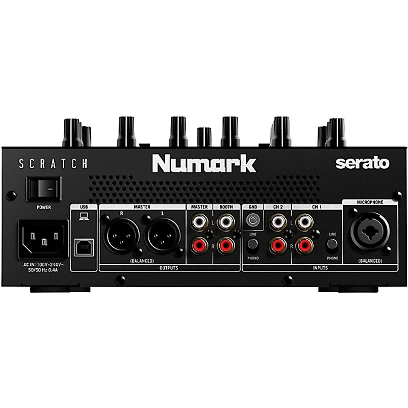Numark Scratch 2-Channel DJ Mixer for Serato DJ Pro