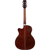 Mitchell T413CE-BST Terra Series Auditorium Solid Torrefied Spruce Top Acoustic-Electric Guitar Edge Burst