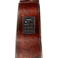 Mitchell T413CE-BST Terra Series Auditorium Solid Torrefied Spruce Top Acoustic-Electric Guitar Edge Burst