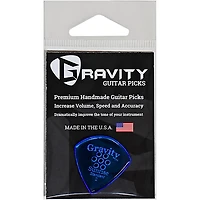 GRAVITY PICKS Sunrise Standard Polished Blue Multi-Hole Guitar Picks 2.0 mm
