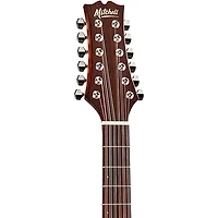 Mitchell T331-TCE-BST Terra 12-String Acoustic-Electric Dreadnought Mahogany Top Guitar - Edge Burst