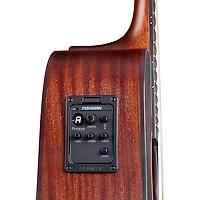 Mitchell T331-TCE-BST Terra 12-String Acoustic-Electric Dreadnought Mahogany Top Guitar - Edge Burst