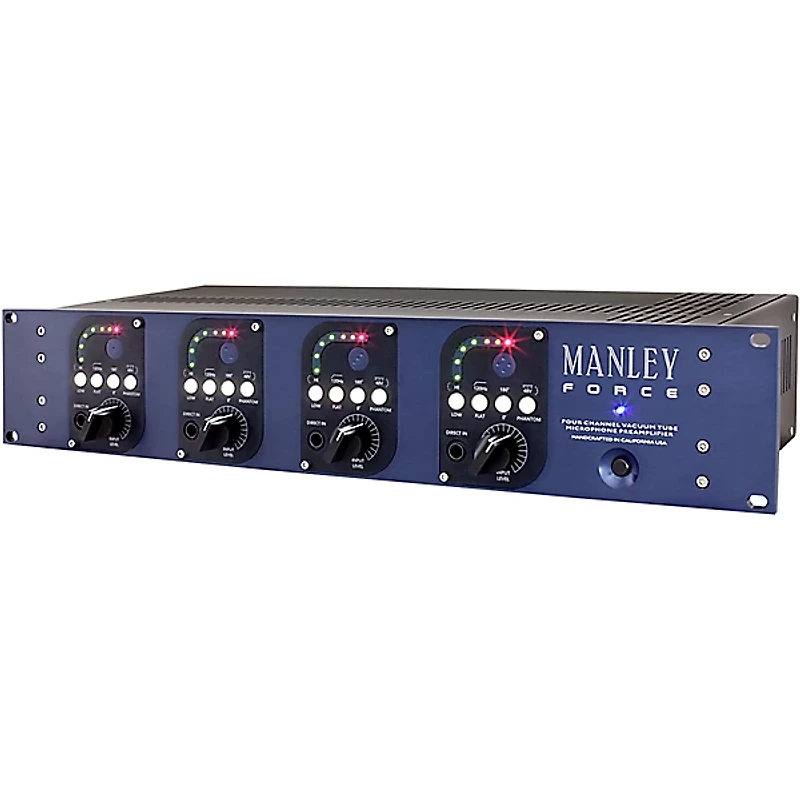 Manley FORCE 4-Channel Vacuum Tube Microphone PreAmp