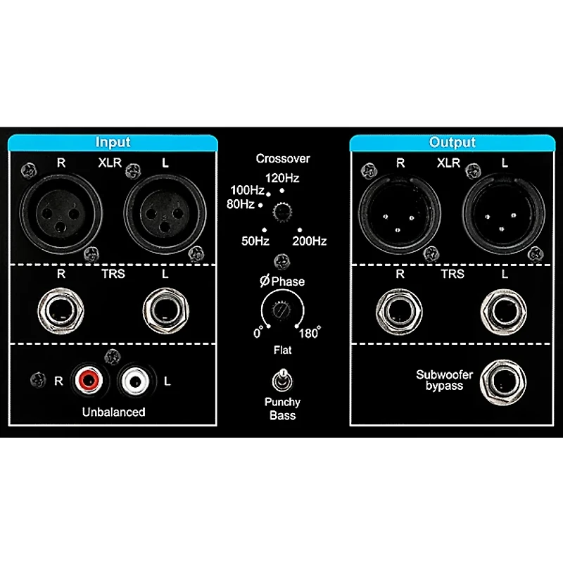 Fluid Audio F8S 8" Powered Studio Subwoofer (Each)