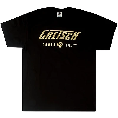 Gretsch Power & Fidelity Logo T-Shirt