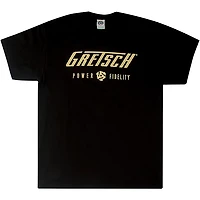 Gretsch Power & Fidelity Logo T-Shirt