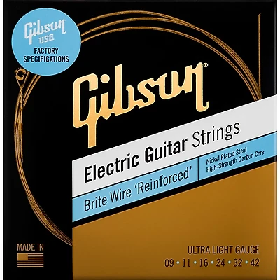 Gibson Brite Wire 'Reinforced' Electric Guitar Strings