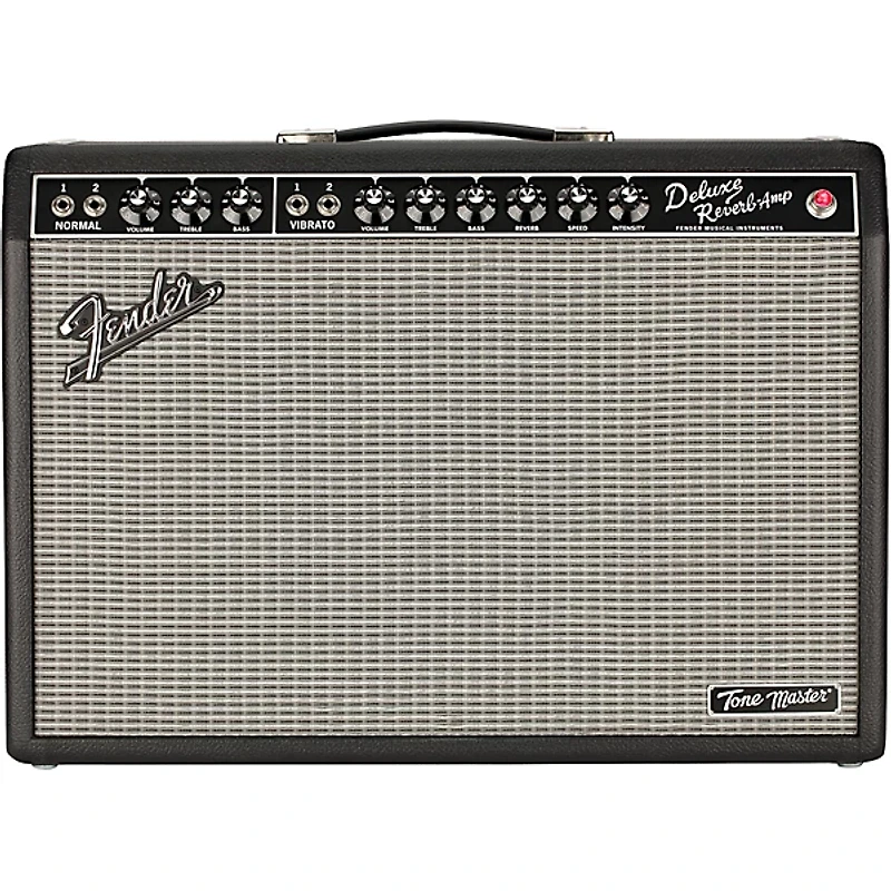 Fender Tone Master Deluxe Reverb 100W 1x12 Guitar Combo Amp Black