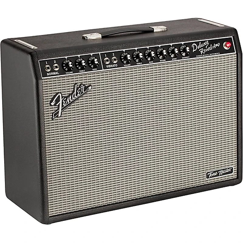 Fender Tone Master Deluxe Reverb 100W 1x12 Guitar Combo Amp Black