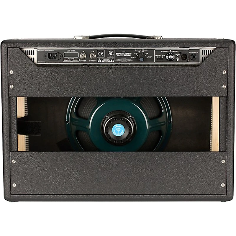 Fender Tone Master Deluxe Reverb 100W 1x12 Guitar Combo Amp Black