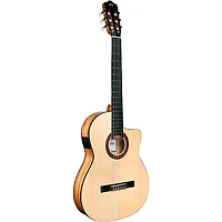 Cordoba C5-CET Thinbody Spalted Maple Nylon-String Acoustic-Electric Guitar Gloss Natural