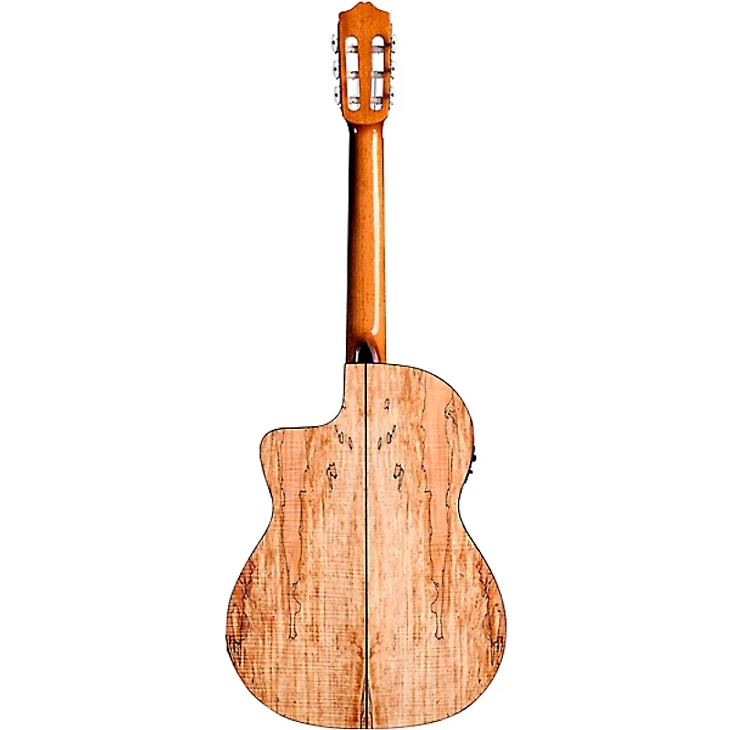Cordoba C5-CET Thinbody Spalted Maple Nylon-String Acoustic-Electric Guitar Gloss Natural