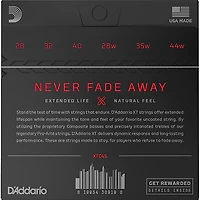 D'Addario XT Silver Plated Copper Classical Strings, Normal Tension, 28-44w