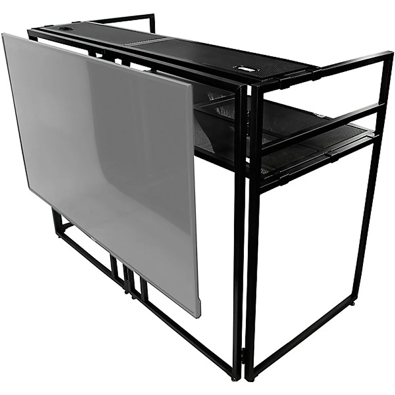 ProX MESA MEDIA DJ Facade Table Workstation